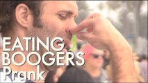 Eating Boogers Prank