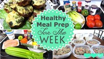 Healthy Meal Prep for The Week | Egg Muffins | Chicken Salad | Quinoa Salad