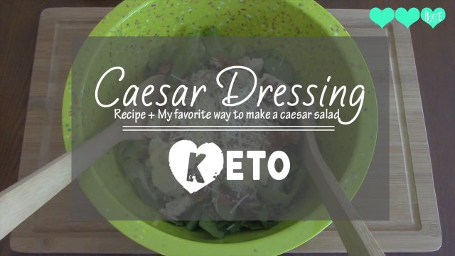 Keto Caesar Salad Dressing | LCHF Recipes