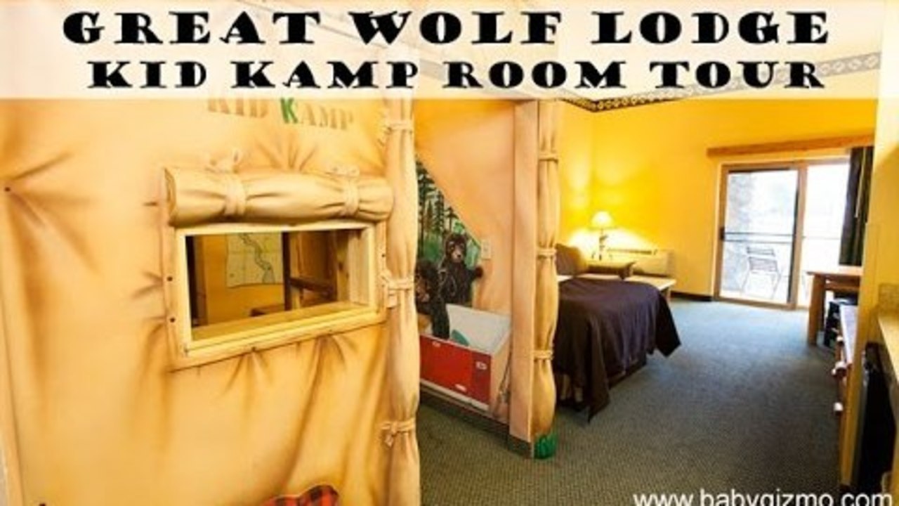 Great Wolf Lodge Kid Kamp Suite Room Tour