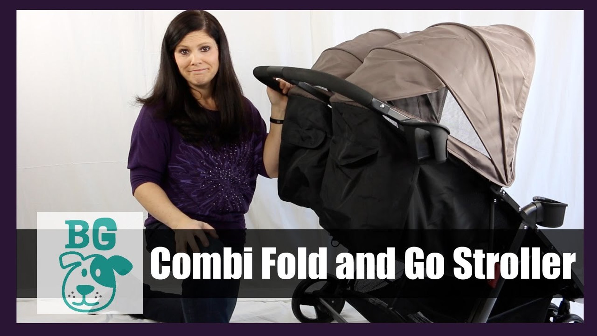 combi double umbrella stroller