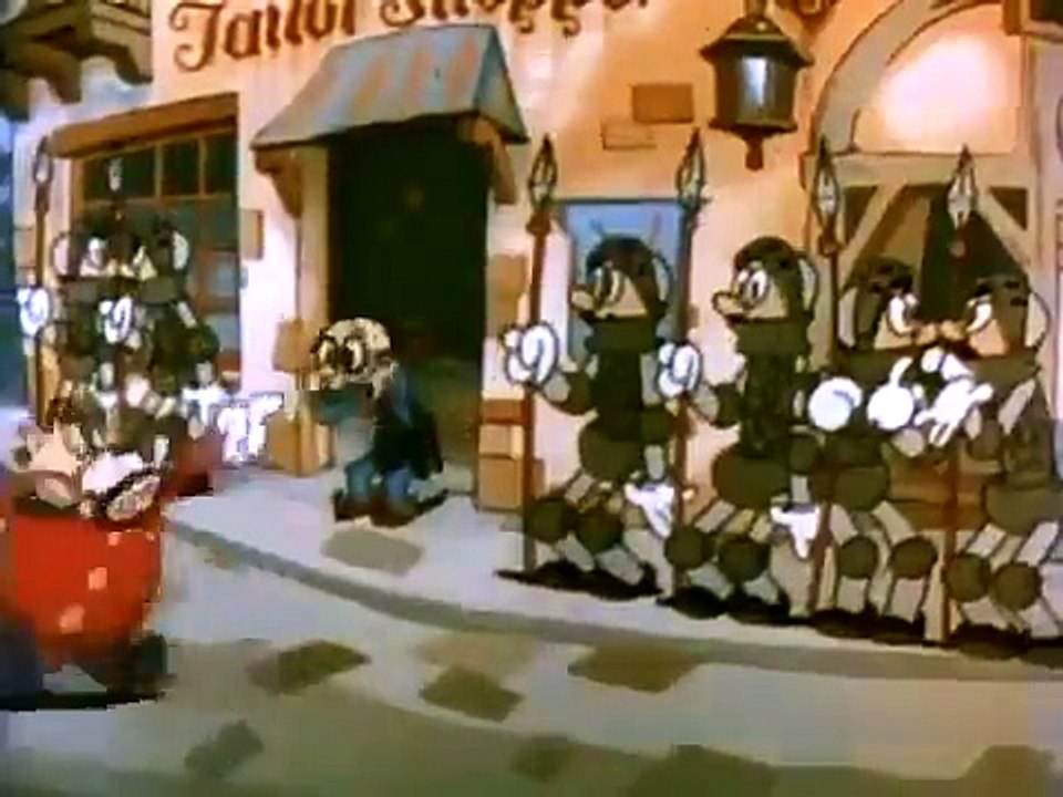 Ub Iwerks cartoon   Comicolor   The Valiant Tailor 1934) (old free cartoons public domain)