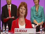 Hazel Blears speaks to Conference