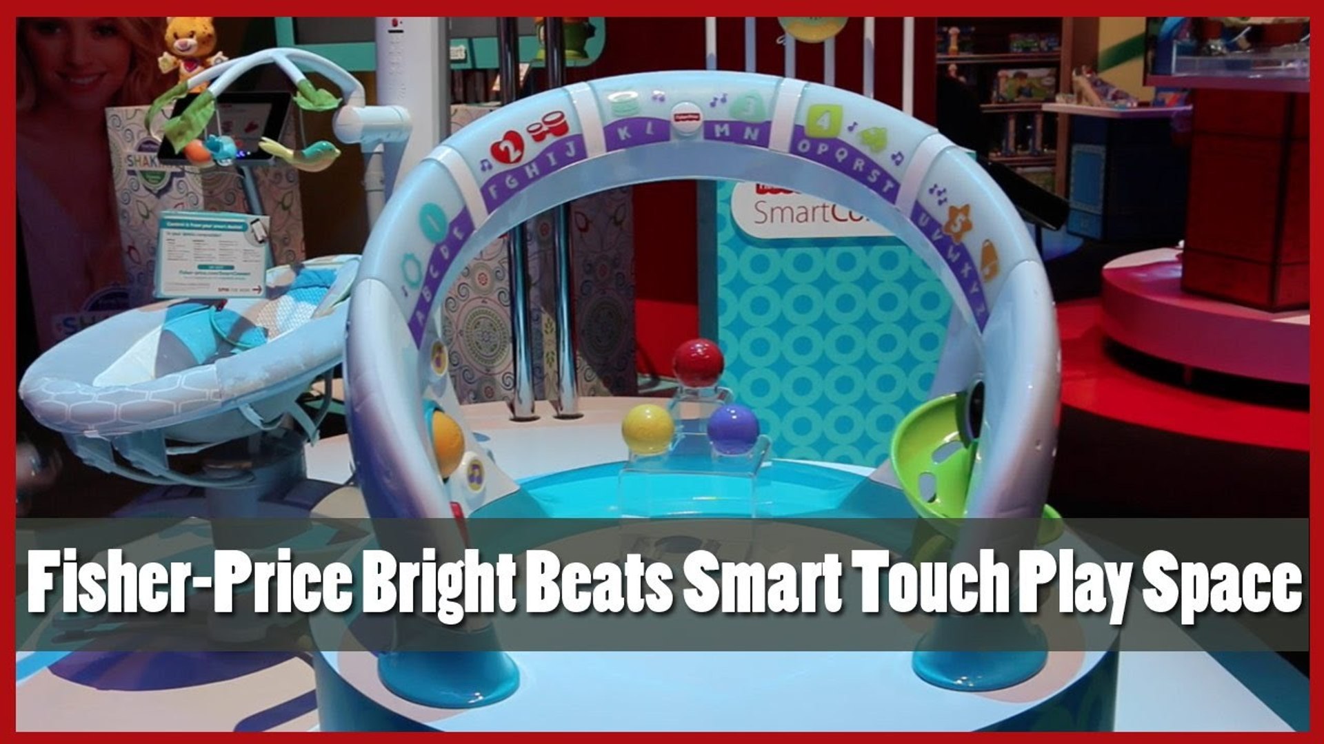 fisher price smart touch play space