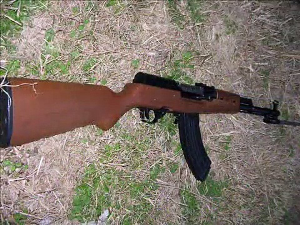 review of the airsoft shell ejecting sks rifle, AG85 - video Dailymotion