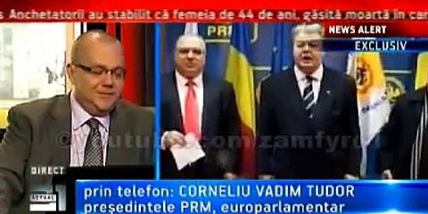 Vadim Tudor, jignit de Cezar Marin