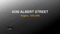 Property for sale - 4350 ALBERT STREET, Regina,  S4S 3R9