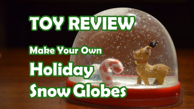 Make Your Own Holiday Snow Globe - Mastermind Toys Review | Bethany G