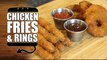 Burger King BK Chicken Fries & White Castle Chicken Rings Recipe Remake - HellthyJunkFood