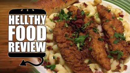 Applebees Four Cheese Mac and Honey Pepper Chicken Tenders Review  |  HellthyJunkFood