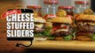 Cheese Stuffed Burger Sliders done Three Ways  |  HellthyJunkFood