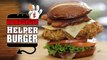 Deep Fried Hamburger Helper Burger Recipe - HellthyJunkFood