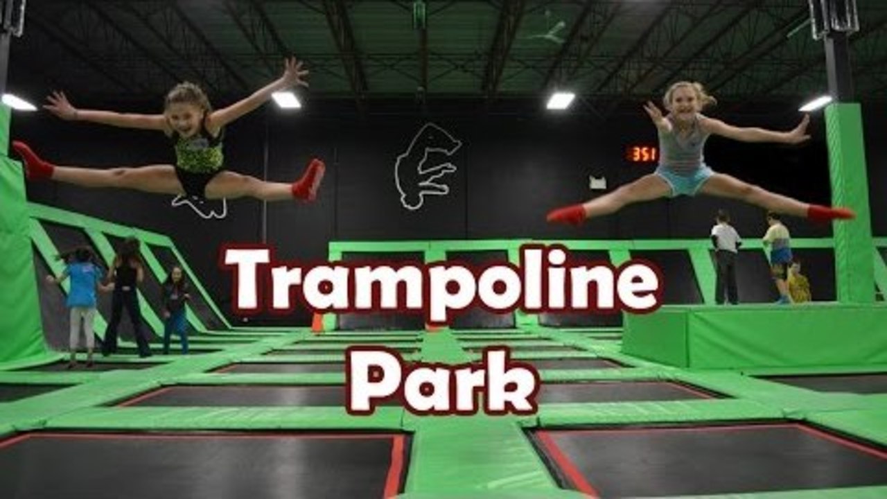 Bethany G visits the Trampoline Park with Orlaith N