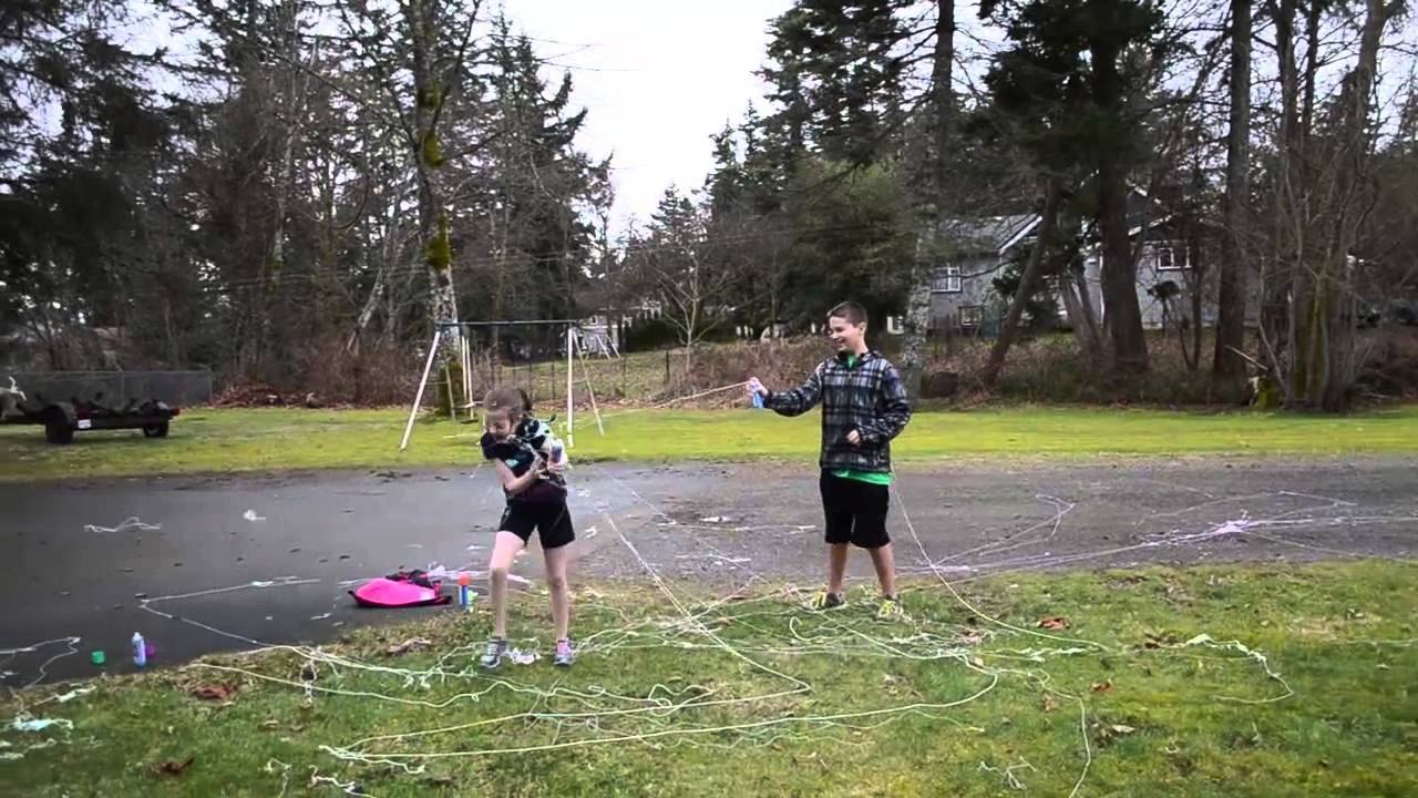 Silly String Fight for 2000 subscribers