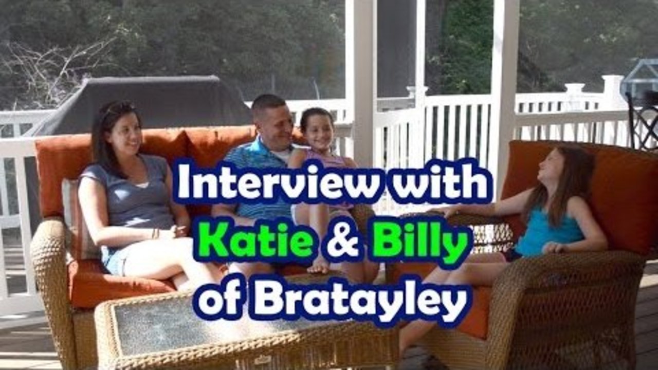Katie (Mom) and Billy (Dad) from Bratayley Are Interviewed By Bethany G