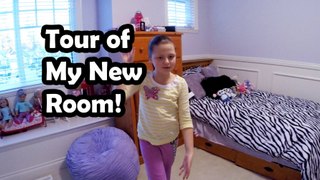 Room Tour 2015 - Bethany G's New Purple Bedroom
