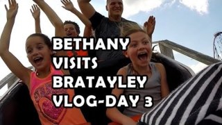 Bethany Visits Bratayley - Vlog Day 3 | Roller Coasters & Bungee