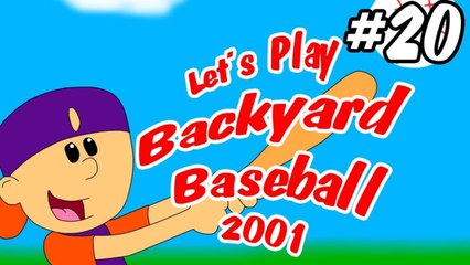 Let's Play Backyard Baseball 2001 (With Commentary!) Pt. 20- SCARIEST PLAY EVER.