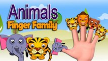 Animals Cartoon Finger Family | Daddy Finger Family Rhymes | Children Nursery Rhymes