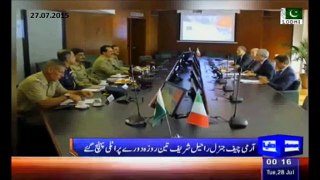 Army Chief three day Italy visit- Visits Defence Head Quarters, Italian Foreign Minister appreciates Pakistan in meeting with Raheel Sharif