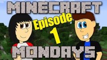 Minecraft Mondays: Episode 1- Underground Caverns (feat. Skysamfreeman)