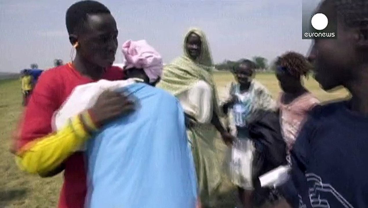 South Sudan families are reunited after being torn part by civil war