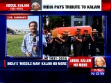 Dr Kalam's body to be flown to Delhi
