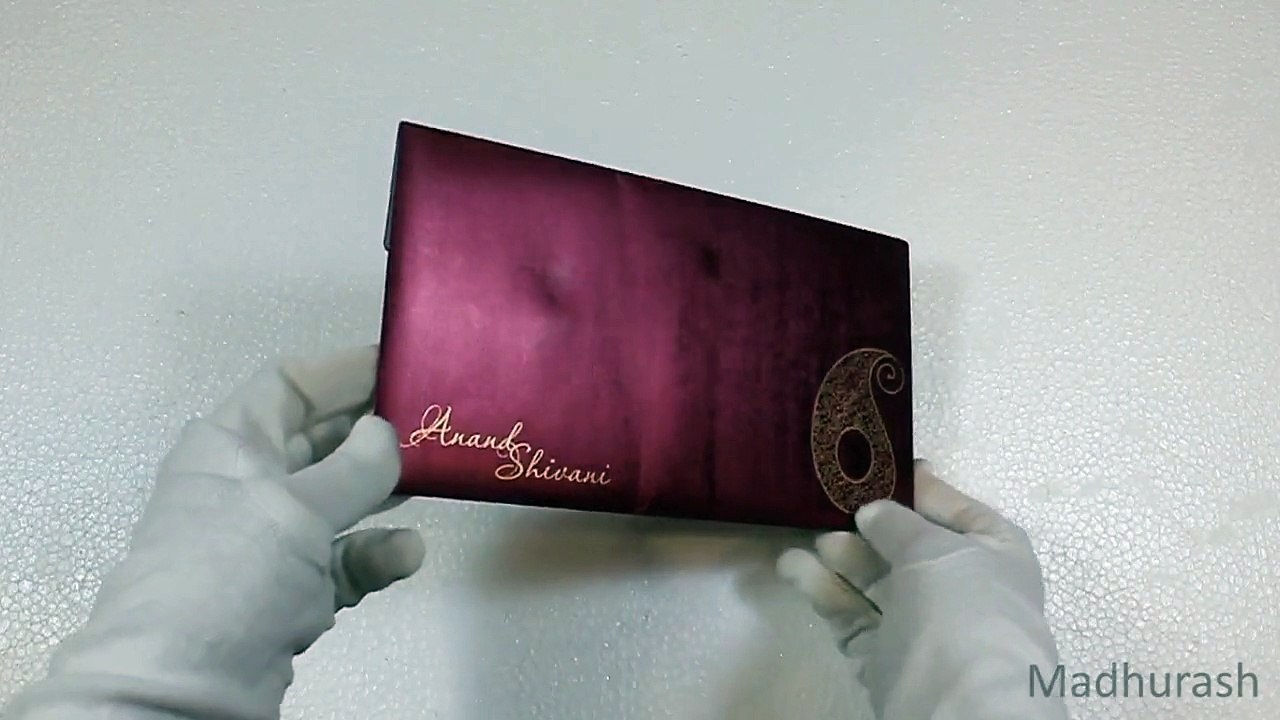 Exclusive Wedding Invitation Card- 14111