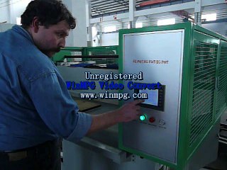 Receding Head Die Cutting Press