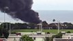 Incendie Auto-Relais Saint Denis la Réunion