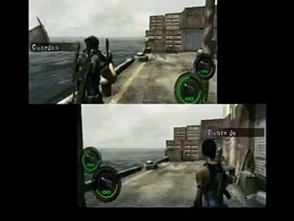 Resident evil 5 JUGAR en modo 2 jugadores(mismo PC)