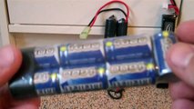 11.1 Lipo battery comparison to 8.4 volt and 9.6 volt airsoft batteries