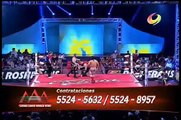 Aerostar & Niño Hamburguesa vs Carta Brava Jr. & Súper Fly