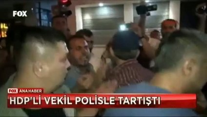 Batman'da HDP'liler ile polis arasında gerginlik
