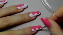 Uñas decoradas con piedras paso a paso - uñas decoradas 2015