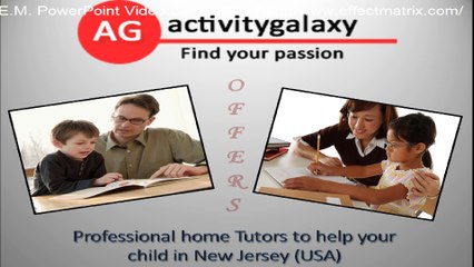 Qualified home Tutors to refine children's skills in New Jersey
