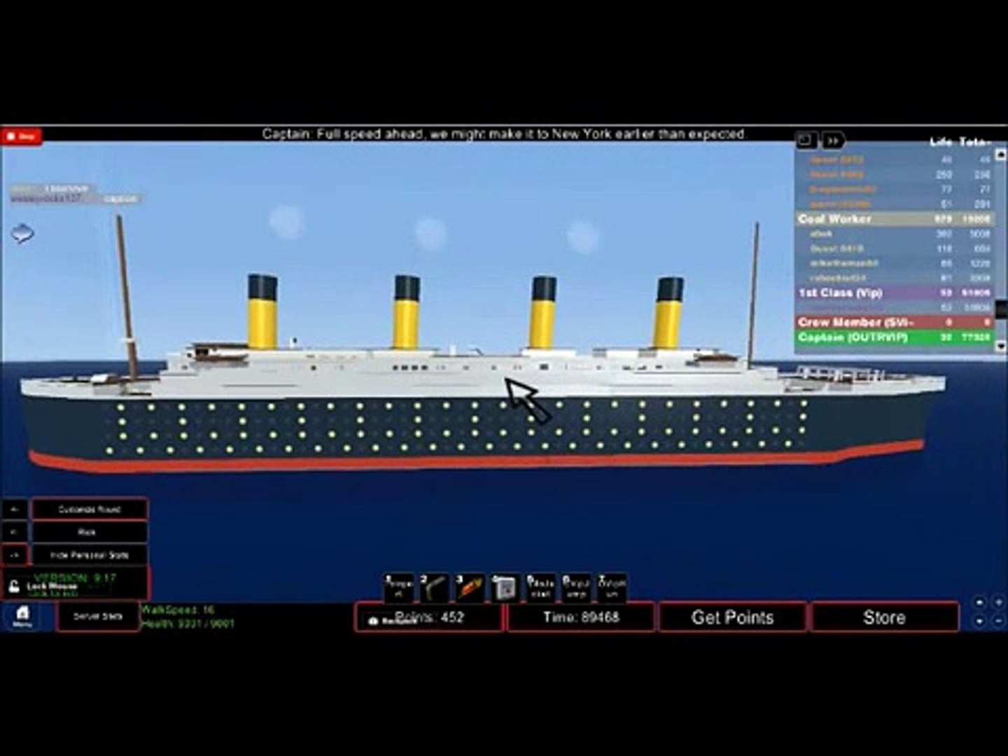 Roblox Titanic Sinking Animation Video Dailymotion