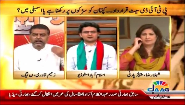 Tumhara Level Hi Kya Hai - Zaeem Qadri asks Faisal Javed replies