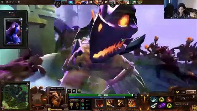 SingSing looks at Tuckers Upskirt - FUNNY DOTA 2 HIGHLIGHT