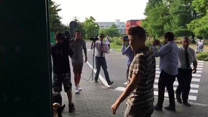 Inter, l'arrivo di Jovetic all'Humanitas per le visite mediche