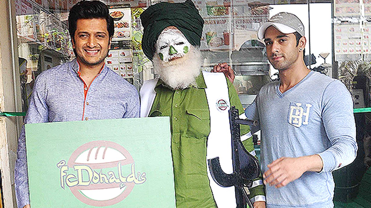 Riteish Deshmukh & Pulkit Samrat Promote 'Bangi...