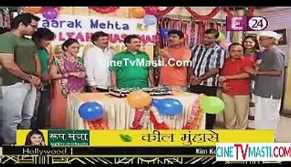 Taarak Mehta ka Ooltah Chashmah 28th July 2015 Tarak Metha Ne Poore Kiye 7 Saal CineTvMasti.Com