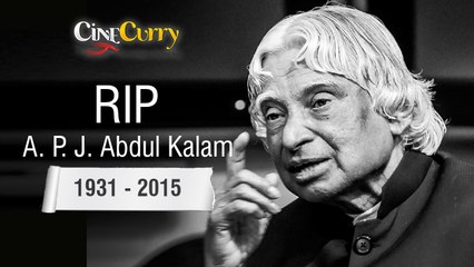 The Legend Steps Into Eternity; Goodbye Abdul Kalam!