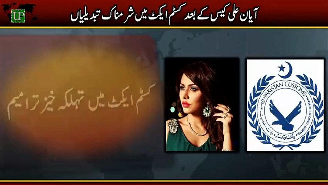 After Ayyan Ali Case Airport Custom Law Got Changed - Pakistan 2015