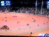男子4×100mリレー　ジャマイカ世界新記録36,85