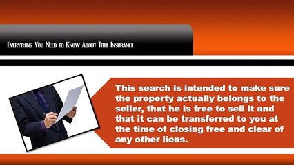 Everything You Need to Know About Title Insurance