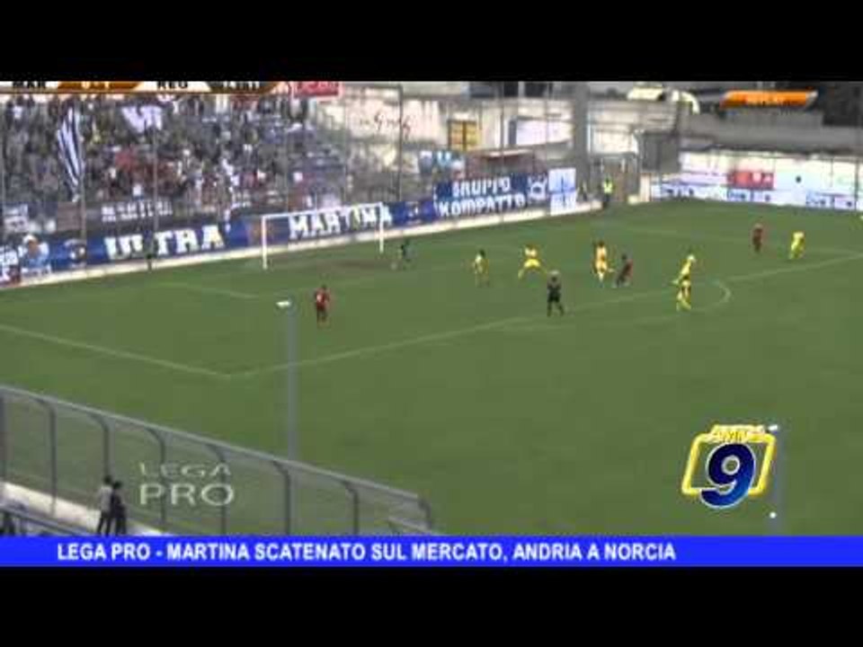 LEGA PRO | Martina scatenato sul mercato, Andria a Norcia