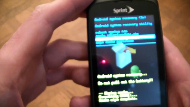 How To Hard Reset And Format An LG Optimus S Android Smart Phone