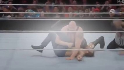 big show vs. dean ambrose full match- raw 27 july 2015