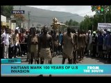 Haitians Mark 100th Anniversary of U.S. Invasion